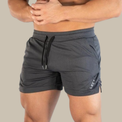 Short de bain homme – Coupe slim – Séchage rapide – Taille ajustable – Poches latérales