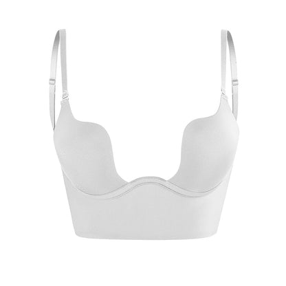 Soutien-gorge dos nu femme – Plunging – Maintien armatures – Bretelles réglables