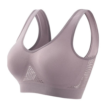 Brassière de sport femme – maintien renforcé – dos nageur – respirante extensible