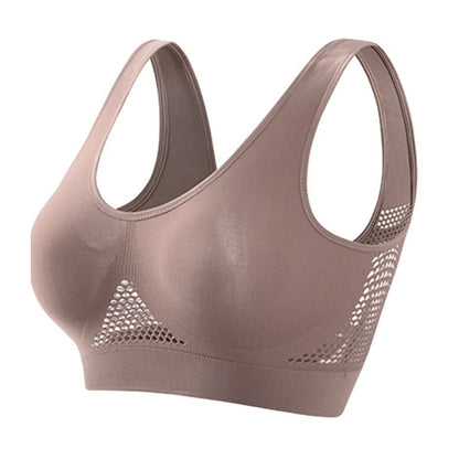 Brassière de sport femme – maintien renforcé – dos nageur – respirante extensible