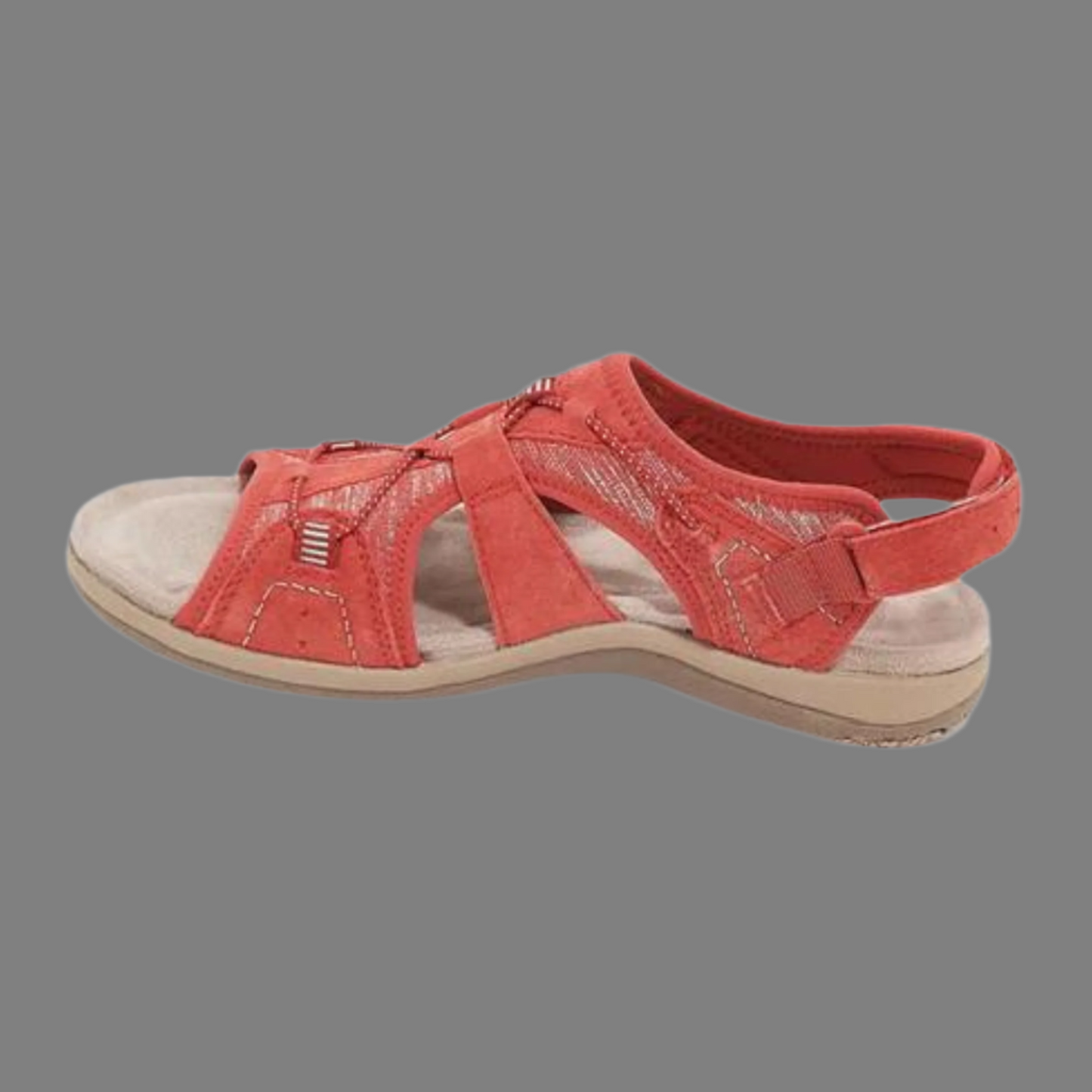 Sandales femme – Orthopédiques – Brides réglables – Semelle confort – Bout ouvert