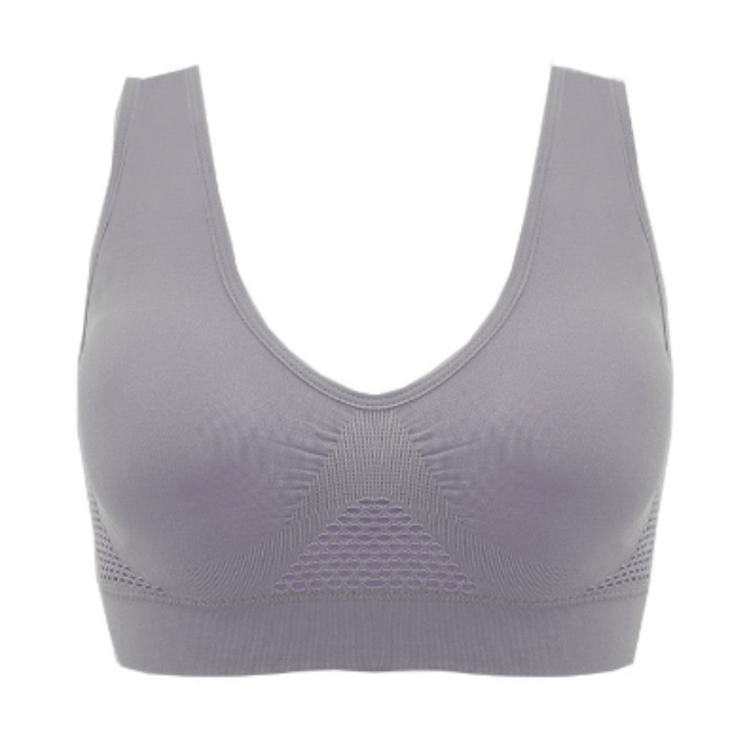 Soutien-gorge femme – Sans armatures – Coupe lisse – Maintien couvrant confortable