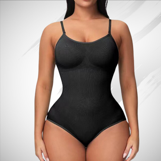 Body gainant femme – Coupe moulante sans couture – Bretelles réglables – Tenue respirante