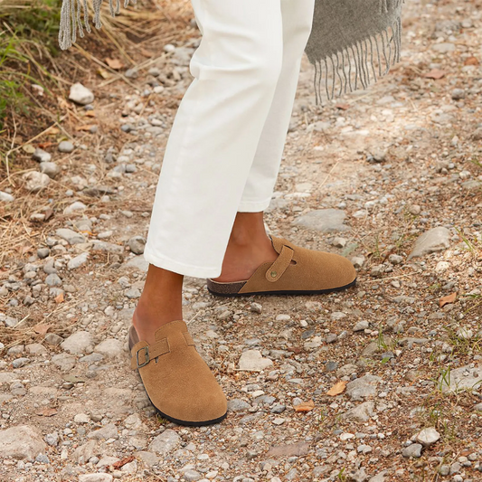 Sandales orthopédiques femme – Semelle rembourrée – Bride réglable – Enfilage facile