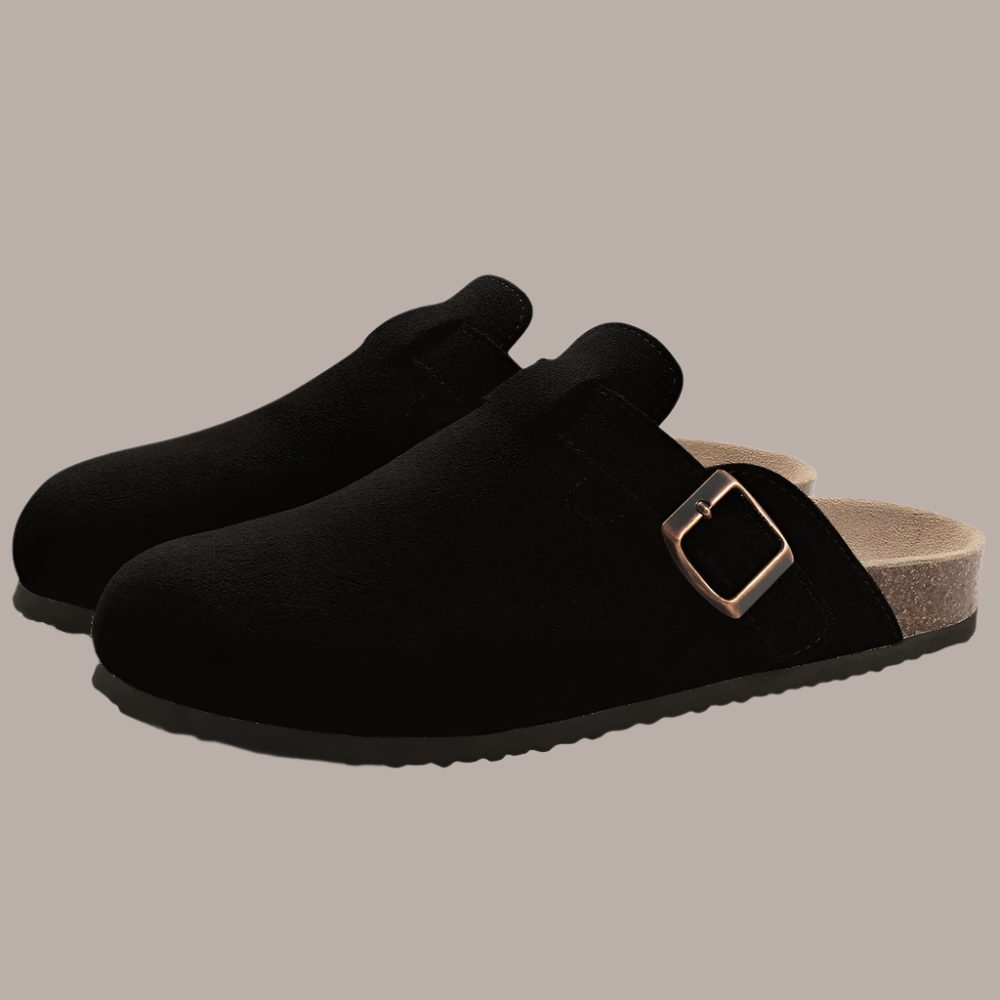 Sandales orthopédiques femme – Semelle rembourrée – Bride réglable – Enfilage facile