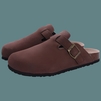 Sandales orthopédiques femme – Semelle rembourrée – Bride réglable – Enfilage facile
