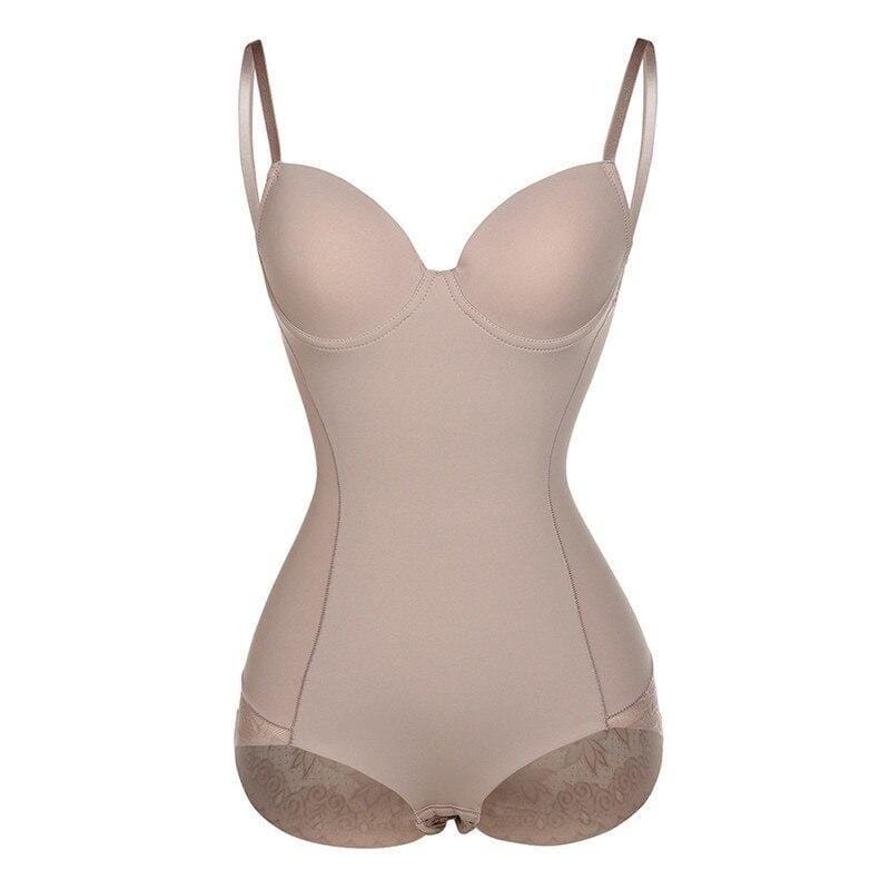 Body femme – Coupe galbante – Sans couture – Bretelles réglables – Finition dentelle