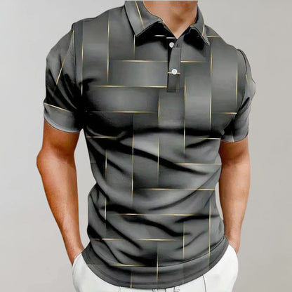 Polo homme – Coupe slim – Maille douce respirante – Manches courtes – Col classique