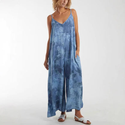 Robe longue femme – Coupe fluide – Bretelles réglables – Tissu respirant doux