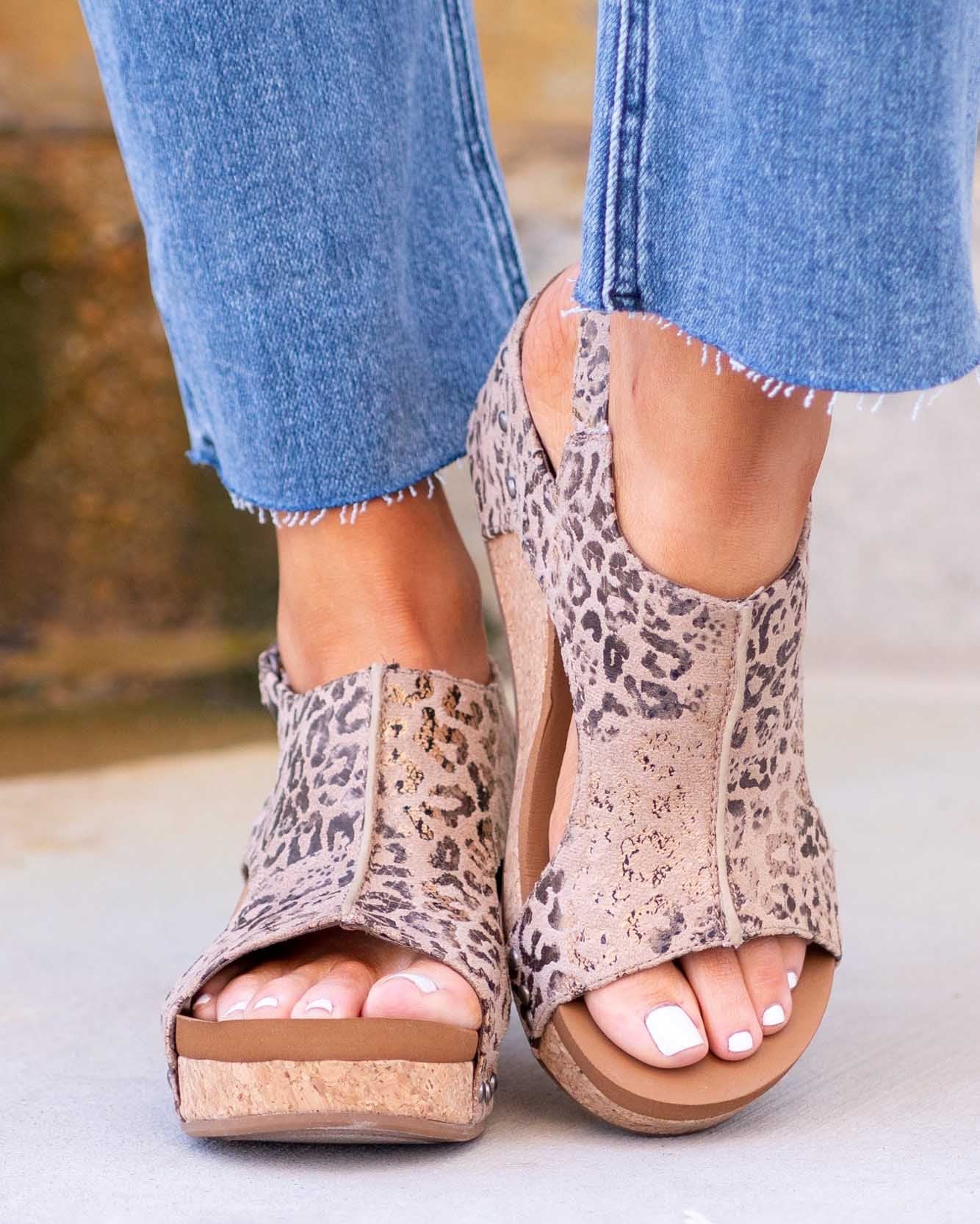 Sandales femme – Bout ouvert – Semelle en liège – Design ajouré – Confort ergonomique