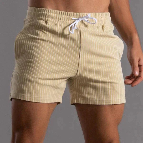 Short de bain homme – Coupe ajustée – Tissu à séchage rapide – Longueur mi-cuisse