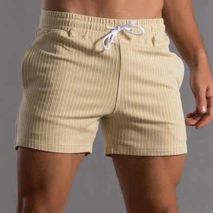 Short de bain homme – Coupe ajustée – Tissu à séchage rapide – Longueur mi-cuisse
