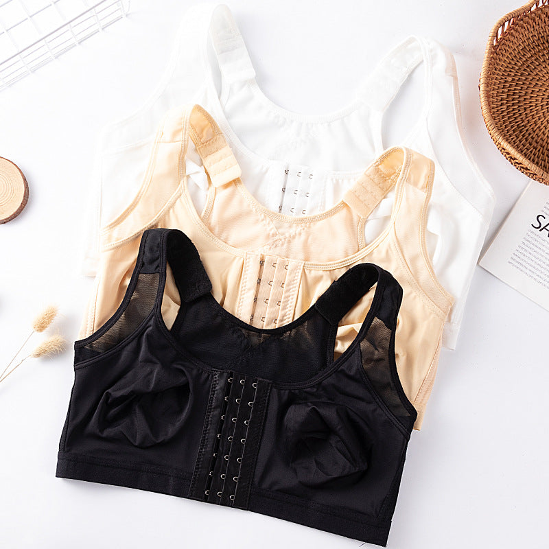 Soutien-gorge femme – Maintien renforcé – Fermeture avant – Bretelles larges respirantes