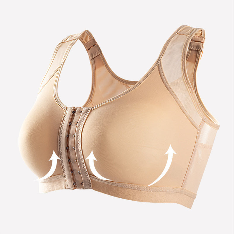 Soutien-gorge femme – Maintien renforcé – Fermeture avant – Bretelles larges respirantes