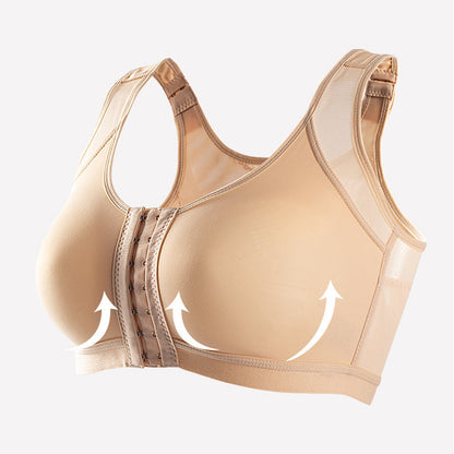 Soutien-gorge femme – Maintien renforcé – Fermeture avant – Bretelles larges respirantes