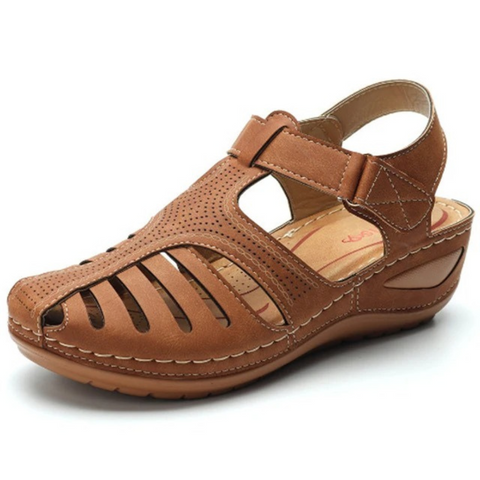 Sandales femme – Ajustement ergonomique – Semelle coussinée – Bride réglable