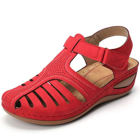 Sandales femme – Ajustement ergonomique – Semelle coussinée – Bride réglable