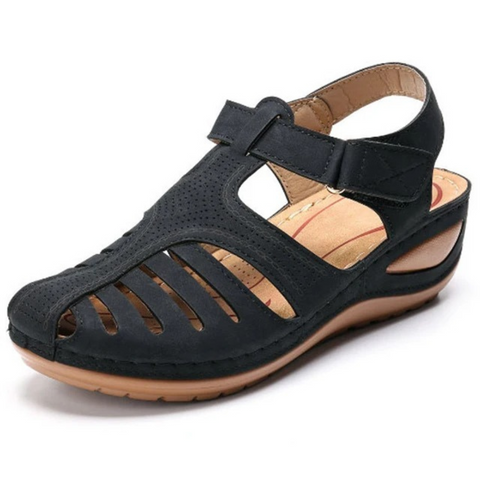 Sandales femme – Ajustement ergonomique – Semelle coussinée – Bride réglable