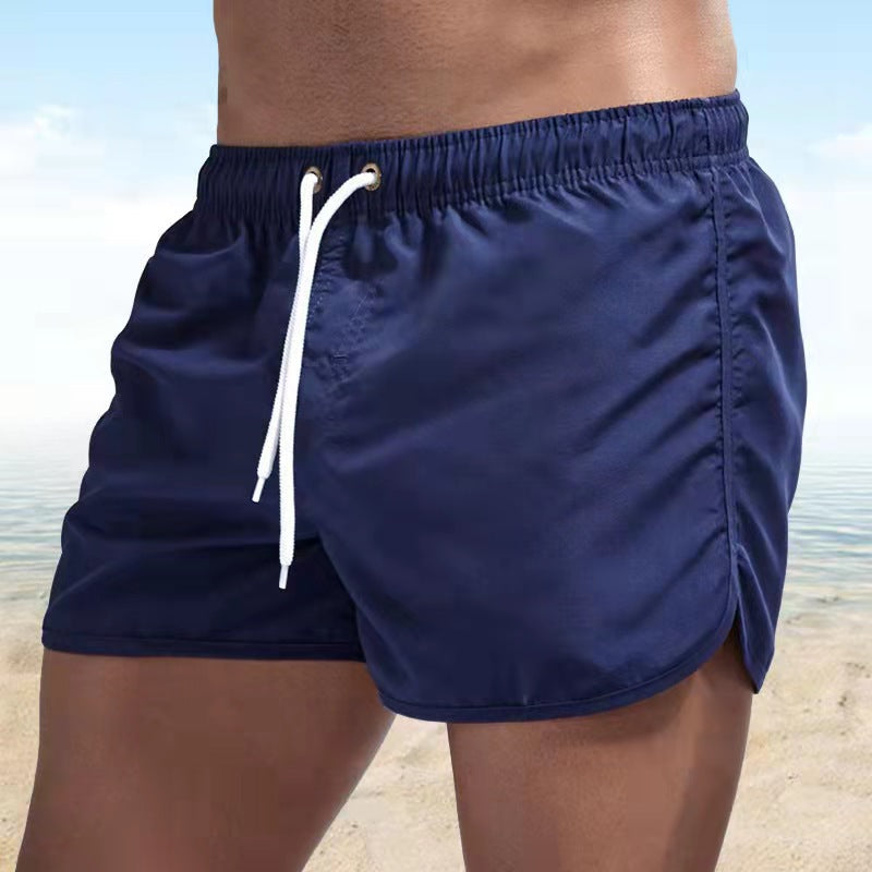 Maillot de bain homme – Coupe décontractée – Séchage rapide – Longueur mi-cuisse