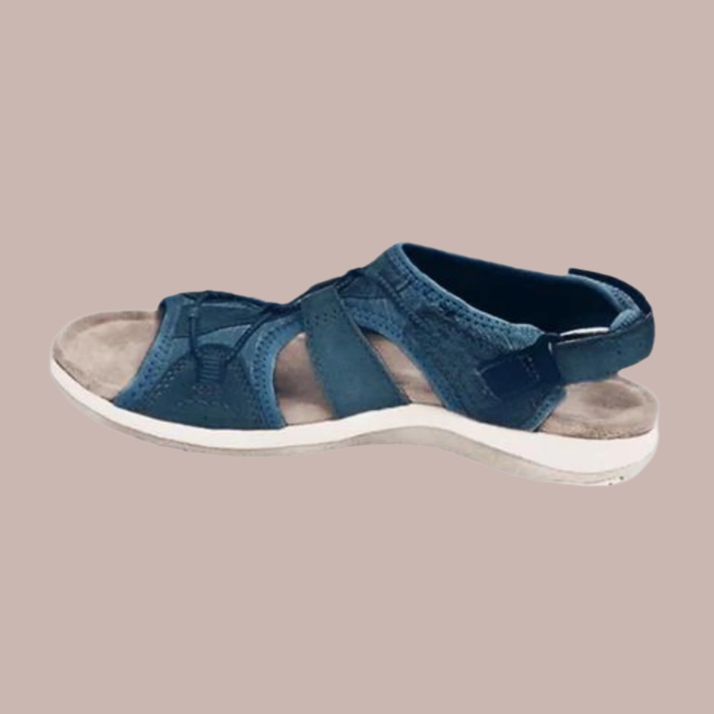 Sandales femme – Orthopédiques – Brides réglables – Semelle confort – Bout ouvert